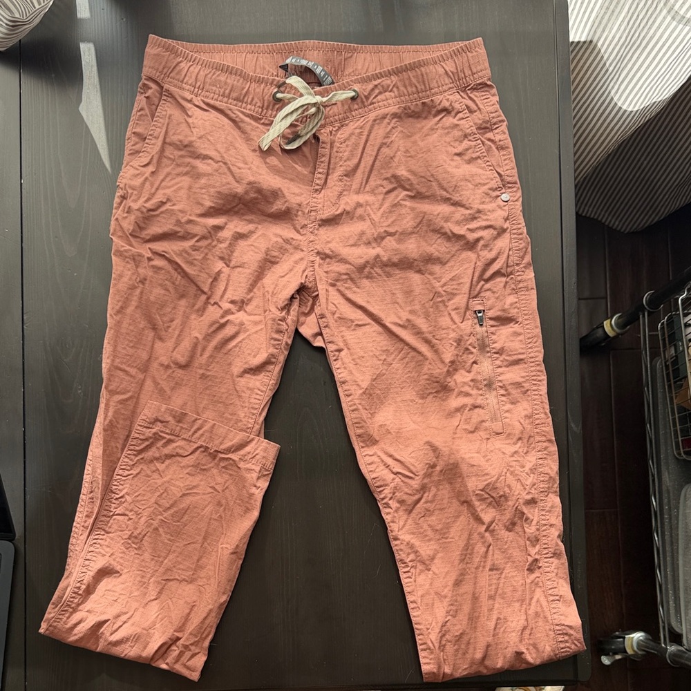 Vuori Ripstop Pants Drawstring Small Clay Pink - Picture 2 of 5